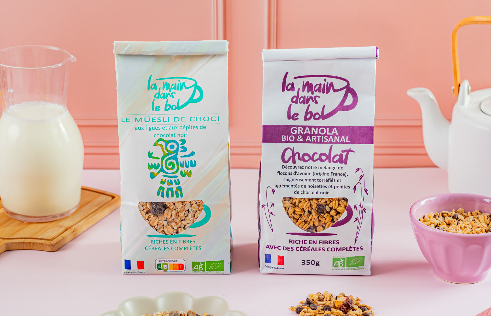 Artisan créateur granola bio granola bio, découvrez nos granola bio, granola chocolat, granola nature, pommes canneberges