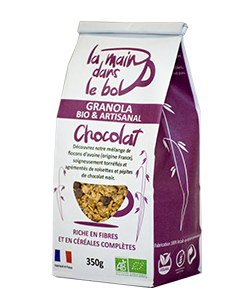 Découvrez notre gamme de granola bio, céréales du petit déjeuner