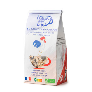 Découvrez notre gamme de muesli bio, céréales du petit déjeuner