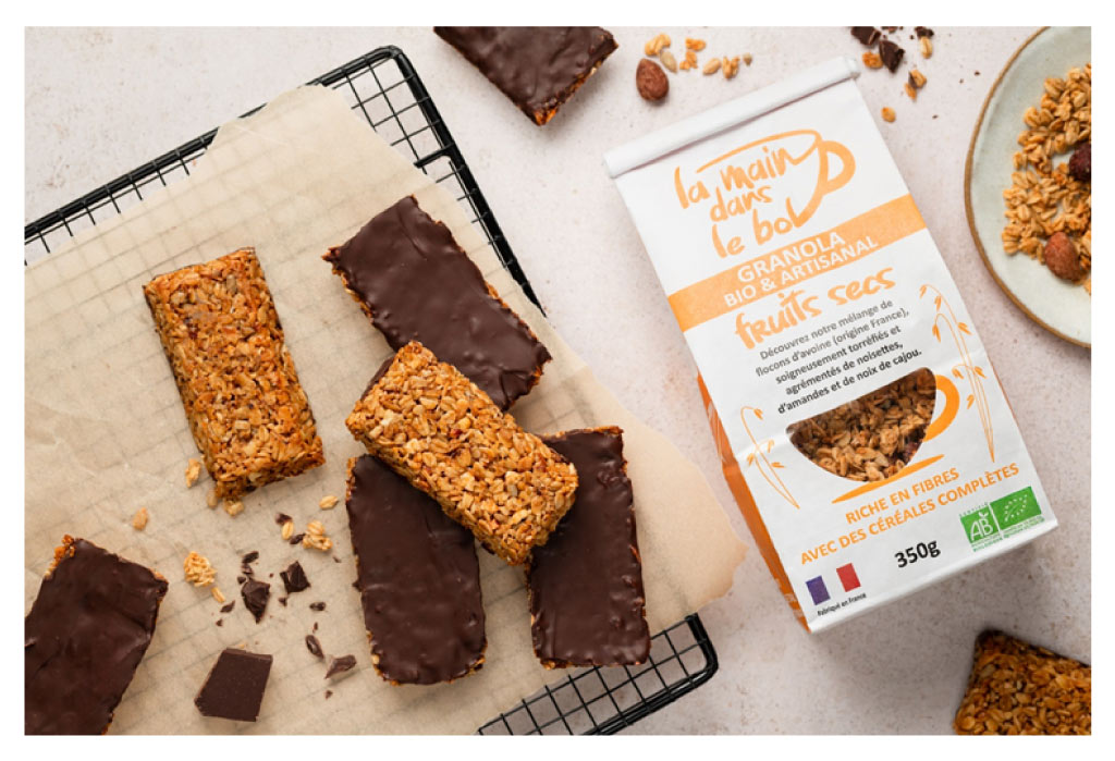 Recettes barres énergétiques au granola et fruits secs, bien démarrer la journée