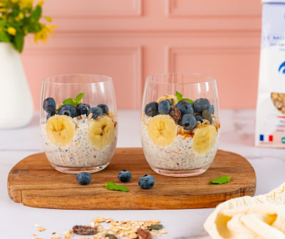 Recette pudding de chia muesli français